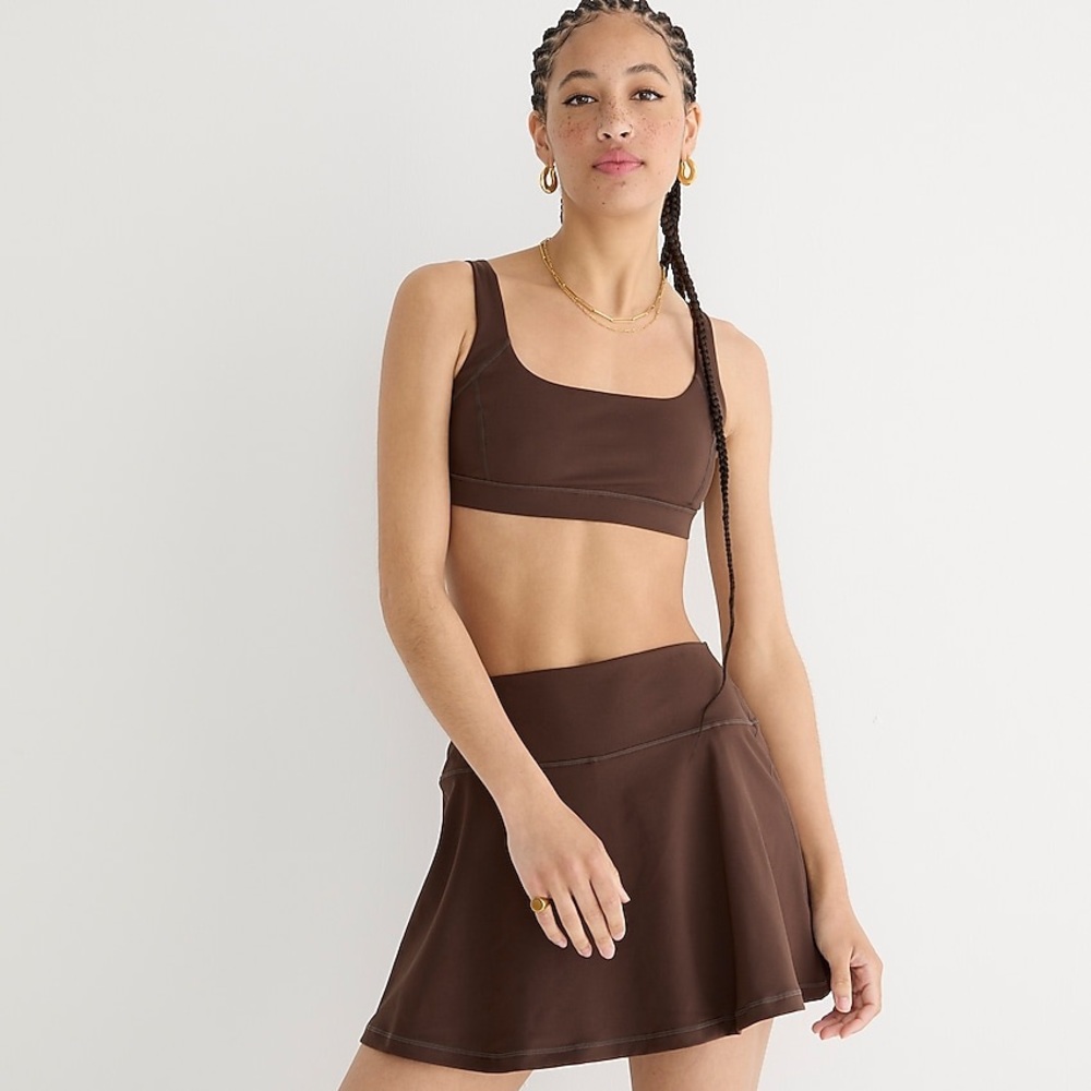 J. Crew Cloudstretch Flared Sports Skirt Skort SZ XL